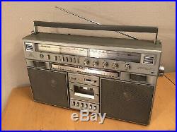 Vintage Realistic SCR-8 Boombox Radio Cassette Recorder (100% Working CLEAN)