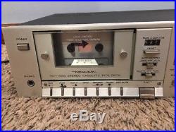 Vintage Realistic SCT-3000 Stereo Cassette Tape Deck Recorder
