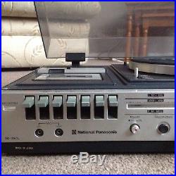 Vintage Retro National Panasonic Compact Stereo System SG1060L Record & Cassette