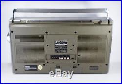 Vintage Retro Stereo Sharp GF-8989 Boombox Radio Cassette Recorder Boom Box