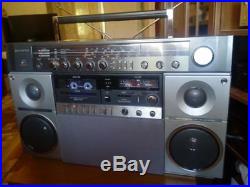 Vintage SANYO M-X960K BOOMBOX Stereo Radio Cassette Player Recorder