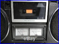 Vintage SANYO M9994 BoomBox Cassette Recorder Stereo SN51230073 TESTED