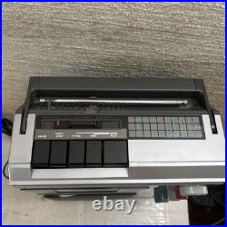 Vintage SANYO PAT-K1F Stereo Mono Radio Cassette Player Recorder Karaoke WORKS