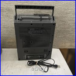 Vintage SANYO PAT-K1F Stereo Mono Radio Cassette Player Recorder Karaoke WORKS