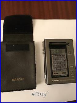 Vintage SANYO Walkman TRC 2600 Cassette Recorder MR 02 Rare