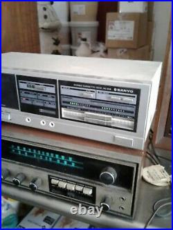 Vintage SANYO single Cassette Deck Player Recorder RD S18 Stereo
