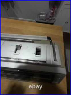 Vintage SCR -10 Realistic Portable Cassette Recorder And Player, Radio Boombox