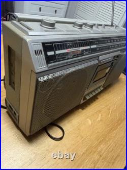 Vintage SCR -10 Realistic Portable Cassette Recorder And Player, Radio Boombox