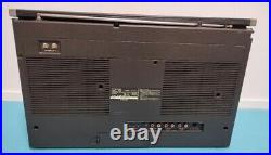 Vintage SHARP Cassette Deck Double Tape Recorder GF-868 FM AM THE SEARCHER-W