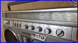 Vintage SHARP GF-8989Z BOOMBOX Stereo Radio Cassette Player Recorder
