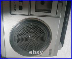 Vintage SONY AM/FM Stereo Cassette Recorder Boombox CFS-45 Radio