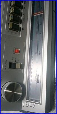 Vintage SONY AM/FM Stereo Cassette Recorder Boombox CFS-45 Radio