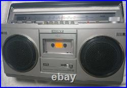 Vintage SONY AM/FM Stereo Cassette Recorder Boombox CFS-45 Radio
