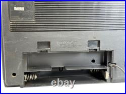 Vintage SONY AM/FM Stereo Cassette Recorder Boombox CFS-45 Radio Works Read Desc