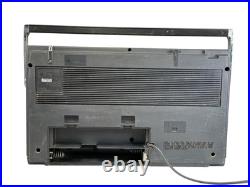 Vintage SONY AM/FM Stereo Cassette Recorder Boombox CFS-45 Radio Works Read Desc