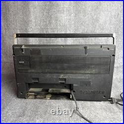 Vintage SONY AM/FM Stereo Cassette Recorder Boombox CFS-45 Radio Works Read Desc