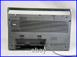 Vintage SONY AM/FM Stereo Cassette Recorder Boombox CFS-45 Radio Works Read Desc