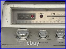 Vintage SONY AM/FM Stereo Cassette Recorder Boombox CFS-45 Radio Works Read Desc