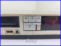 Vintage SONY Betamax SL-2400 Video Cassette Recorder Untested Includes Remote