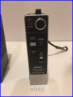 Vintage SONY CASSETTE-CORDER TC-1000 for parts or not working Recorder Player