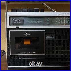Vintage SONY CF-1450 Radio Cassette Player Recorder Tested Working Vintage SONY CF-1450 Radio Cassette Player Recorder Tested Working