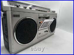 Vintage SONY CFS-45 AM/FM Boombox Cassette Player Recorder Tested Works READ