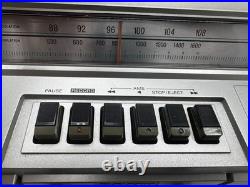 Vintage SONY CFS-45 AM/FM Boombox Cassette Player Recorder Tested Works READ