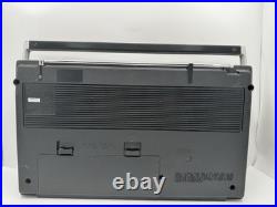 Vintage SONY CFS-45 AM/FM Boombox Cassette Player Recorder Tested Works READ