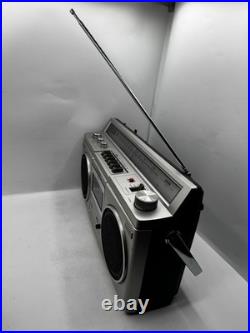 Vintage SONY CFS-45 AM/FM Boombox Cassette Player Recorder Tested Works READ