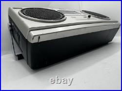 Vintage SONY CFS-45 AM/FM Boombox Cassette Player Recorder Tested Works READ