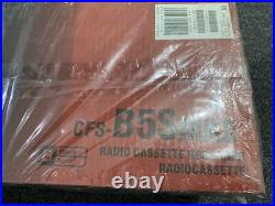 Vintage SONY CFS-B5SMK2 Radio Cassette Recorder Boombox FM SW MW Sealed Japan