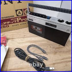 Vintage SONY TC-1250 Cassette Tape Recorder
