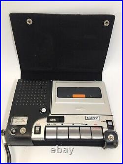 Vintage SONY TC-150 Cassette Tape Recorder Player Works Perfect withCase