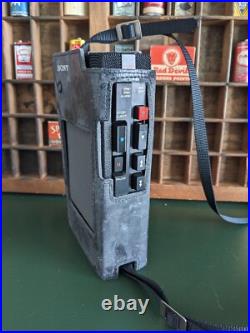 Vintage SONY TCS-300 Stereo Cassette Recorder Tested Needs Attention AS IS