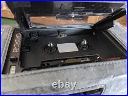 Vintage SONY TCS-300 Stereo Cassette Recorder Tested Needs Attention AS IS