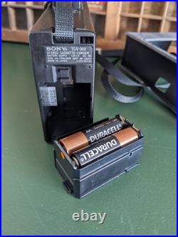 Vintage SONY TCS-300 Stereo Cassette Recorder Tested Needs Attention AS IS