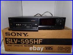 Vintage SONY Video Cassette Recorder SLV-595HF withoriginal box