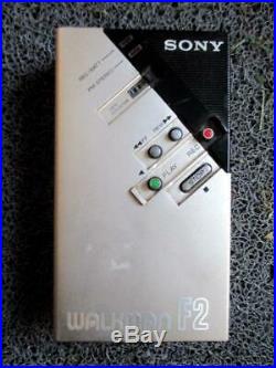 Vintage SONY WALKMAN WM-F2 CASSETTE-RECORDER Made in Japan. Retro Collectible