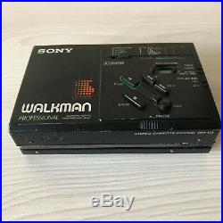 Vintage SONY WM-D3 Walkman Professional Stereo Cassette Player Recorder