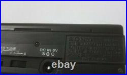 Vintage SONY Walkman Professional Portable DOLBY Cassette Player Recorder WM-D6C