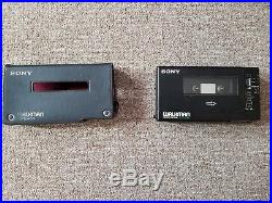 Vintage SONY Walkman WM-D6C Professional Cassette Player Recorder UNTESTED Case