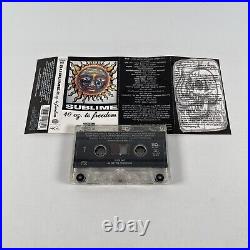 Vintage SUBLIME 40 oz. To Freedom Cassette RARE Hard To Find Tested Working