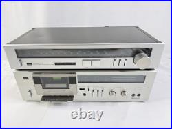 Vintage Sansui D-95M Stereo Cassette Tape Recorder/Player Deck & T-700 Tuner