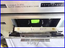 Vintage Sansui D-95M Stereo Cassette Tape Recorder/Player Deck & T-700 Tuner