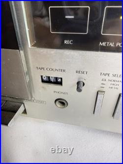 Vintage Sansui D-95M Stereo Cassette Tape Recorder/Player Deck & T-700 Tuner