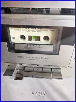 Vintage Sansui D-95M Stereo Cassette Tape Recorder/Player Deck & T-700 Tuner