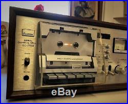 Vintage Sansui SC- 2100! RARE! Cassette Player/Tape Recorder-Serviced New Belts