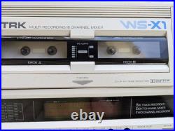 Vintage Sansui WS-X1 6 Track Cassette Recorder 8 Channel Mixer Japan RE