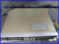 Vintage Sanyo Betacord VCR 4900 Silver Beta Video Cassette Recorder Untested