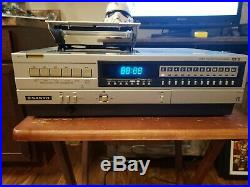 Vintage Sanyo Betamax Beta VCR 4400 Cassette Recorder Player